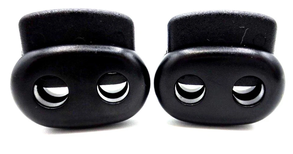 Cordón Deslizable Bloqueo Resorte Cargado Para 3/16" Grueso Tanga Pantalones Cortos Sombrero Foto 3 de 4