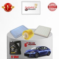 Inspektionskit Filter Und ÖL FüR Toyota Corolla Xi 1.6 97KW 132CV 2013