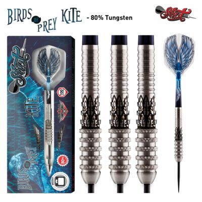Shot! Darts - Birds Of Prey Kite 80% Tungsten 21g 23g 25g (Steel Dart) NEU