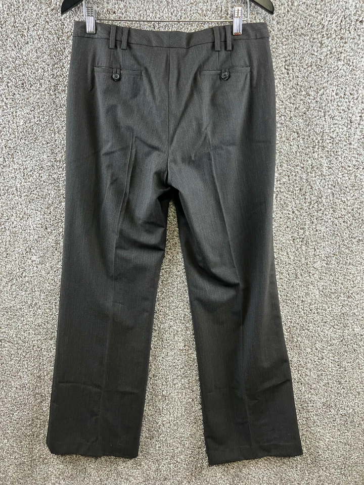 Pantalones de vestir para mujer Banana Republic talla 8 Martin pierna recta mezcla de lana carrera Foto 2 de 4