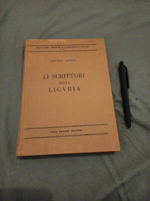Soprani, DIE SCHRIFTSTELLER VON LIGURIEN, Öfen 1971, Anastatica Dell Opera Del 1667