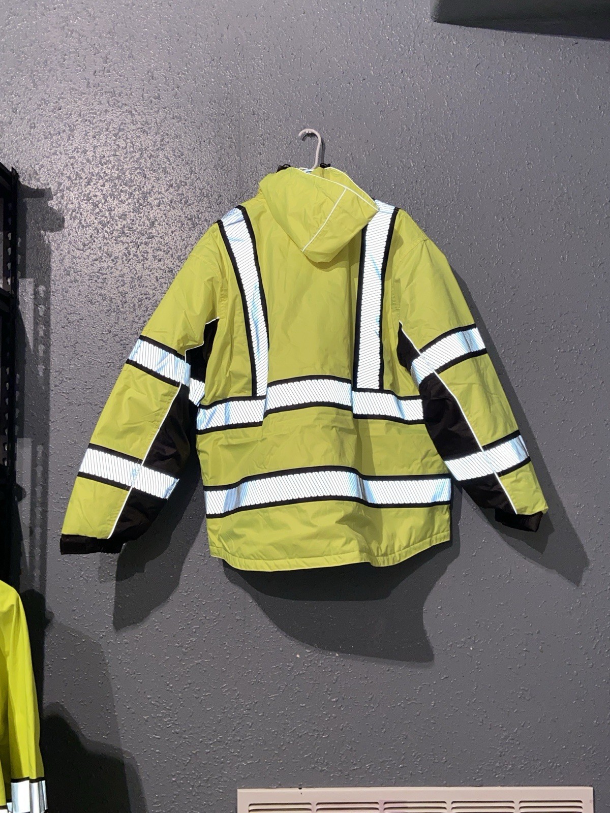 Pyramex Hi-Vis Reflective Parka Jacket ANSI Class 3 3XL Regular Yellow/Black - second product detail image