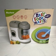 Morfone Baby Food Maker 4-in-1 Blender & Steamer BPA Free Cook Stir Thaw Heat