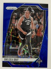 Chelsea Gray 2024 Panini Prizm WNBA Blue Velocity #84
