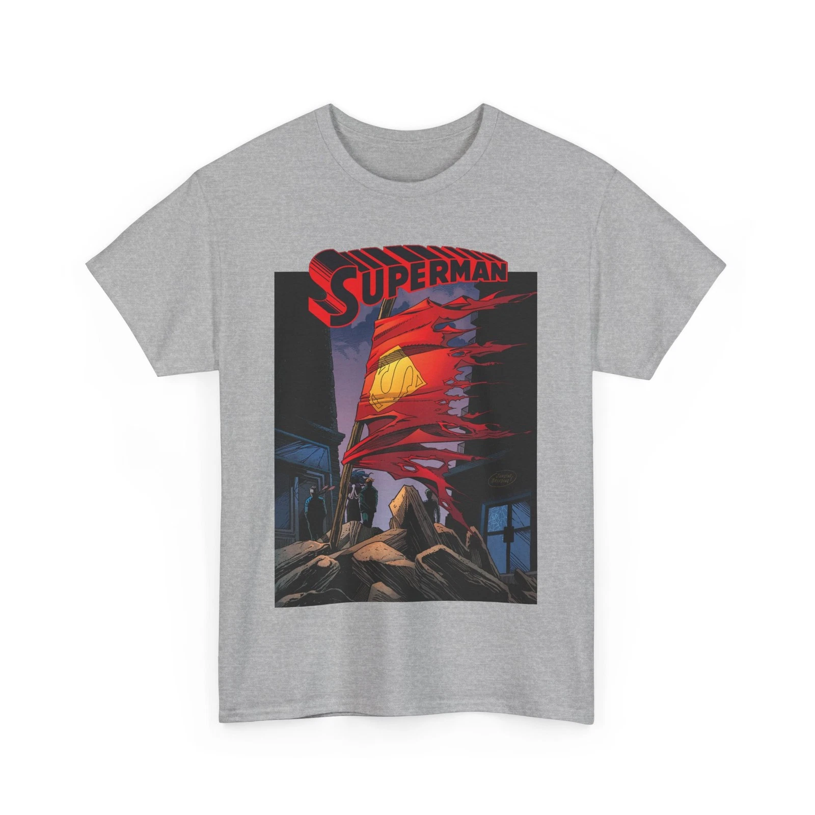 Death of Superman T-Shirt - DC Comics - Superman 75 - Doomsday Battle