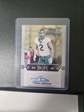 TERREL BERNARD 2022 Leaf Draft Rookie Autograph base BUFFALO BILLS BAYLOR