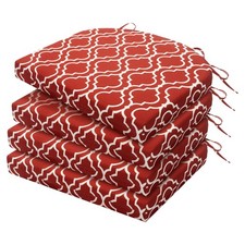 HARBOREST Outdoor Chair Cushions Set of 4, Water Resistant Patio Chair Cushio...