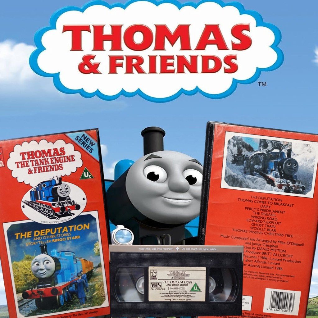 1986 Thomas the Tank Engine & Friends – Original UK VHS – RARE