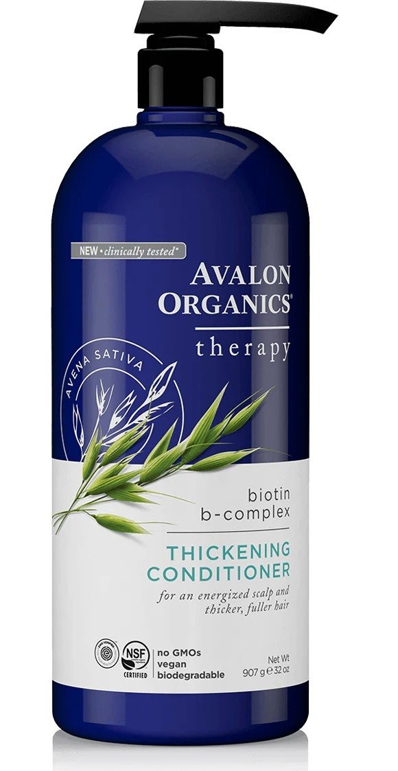 Avalon Organics Biotin B Complex Утолщающий Кондиционер 32 унции Жидкость