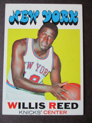 Willis Reed #30 1971 Topps card