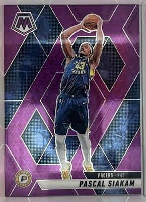 2024-25 Panini Mosaic Pascal Siakam Purple 11/50 Pacers