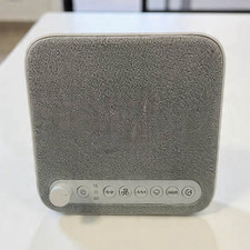 Gray White Noise Machine Sound Therapy Sleep Aid 5.5x5.5x3.3 in
