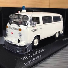 Volkswagen T2 Ambulance 1972 DRK 1/43 Scale Model MINICHAMPS Used