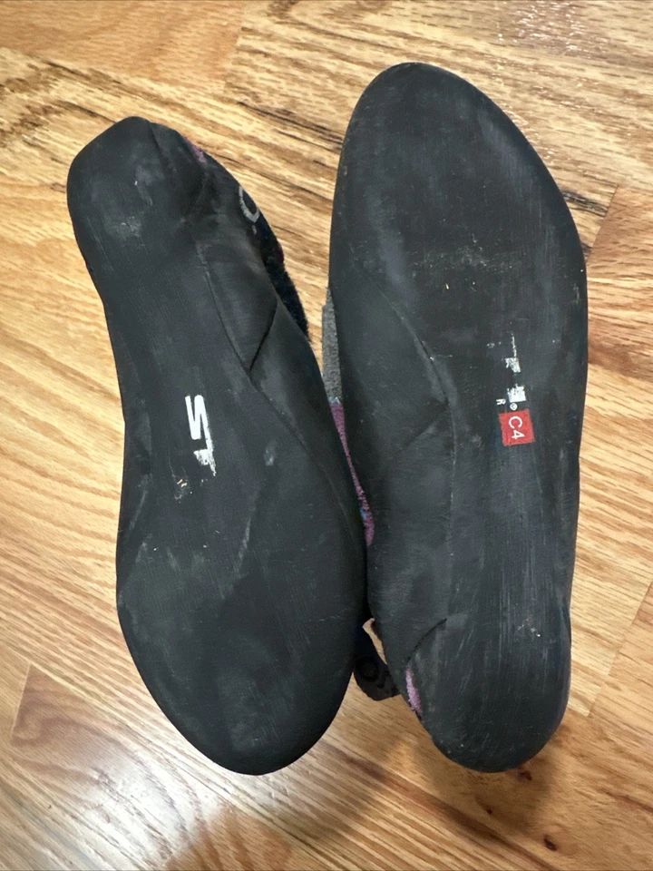 Zapatos de escalada para mujer talla 5 Rogue 5,10 gris púrpura Foto 2 de 4