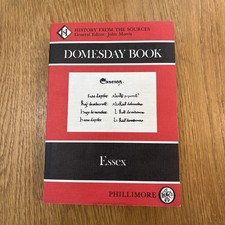 Domesday book Essex Phillimore history from the sources vintage paperback 1983