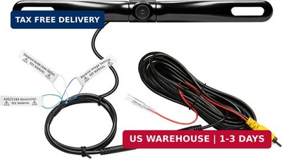 BOSS Audio Systems LPCB36 Car Truck Rearview Backup Reverse Camera - License Pla