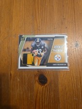 2018 Donruss Rookie Phenom Jerseys Gold SSP /25 #22 James Washington Steelers