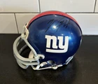 New York Giants Rodney Hampton Autographed Mini Helmet Topps Reserve /480