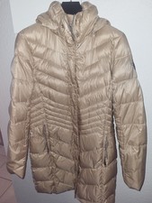 SEMPRE Daunenmantel Gr.38 glänzend beige 