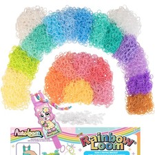 Rainbow Loom: 11,000 Pastel Bands AutoLoom Refill Mega Pack  multi