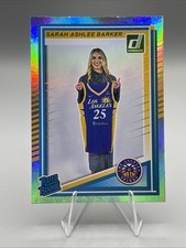 Sarah Ashlee Barker Silver Holo FOIL Rated Rookie #100 2025 WNBA Donruss Sparks