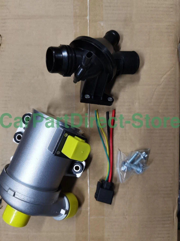 Electric Water Pump with Thermostat Kit For BMW 328i 528i 530xi 525xi X3 X5 Foto 2 de 3