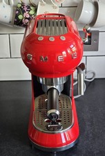 Smeg ECF01 Retro Coffee Machine Red