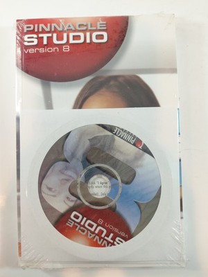 Pinnacle Studio Version 8 Video Editing Software for PC - NEW Sealed