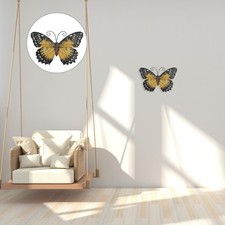 1 Stück geformte Wanddekoration aus Eisen, Bastel-Gartenschmuck