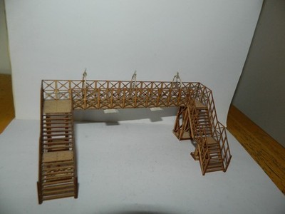 VINTAGE OO HO GAUGE FOOTBRIDGE BUILT F2 | eBay UK