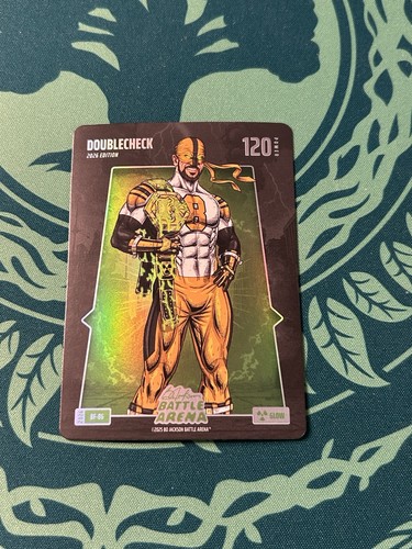 Aaron Rodgers DOUBLECHECK Glow Battlefoil Bo Jackson Battle Arena 2026 Edition