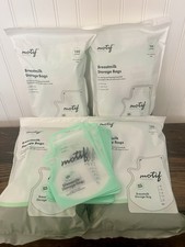 413ct Motif Breast Milk Storage Bags 6oz Single Use Bags 100 Count X4 BPA-Free