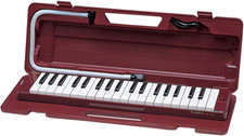 Pianica, 37-Note Melodica, Maroon (P37D),Red