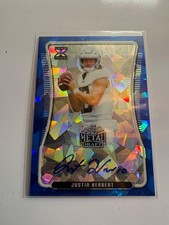 VERY RARE Justin Herbert AUTOGRAPH ROOKIE CARD (1 of 10) !!!Razor Sharp!!!. rookie card picture