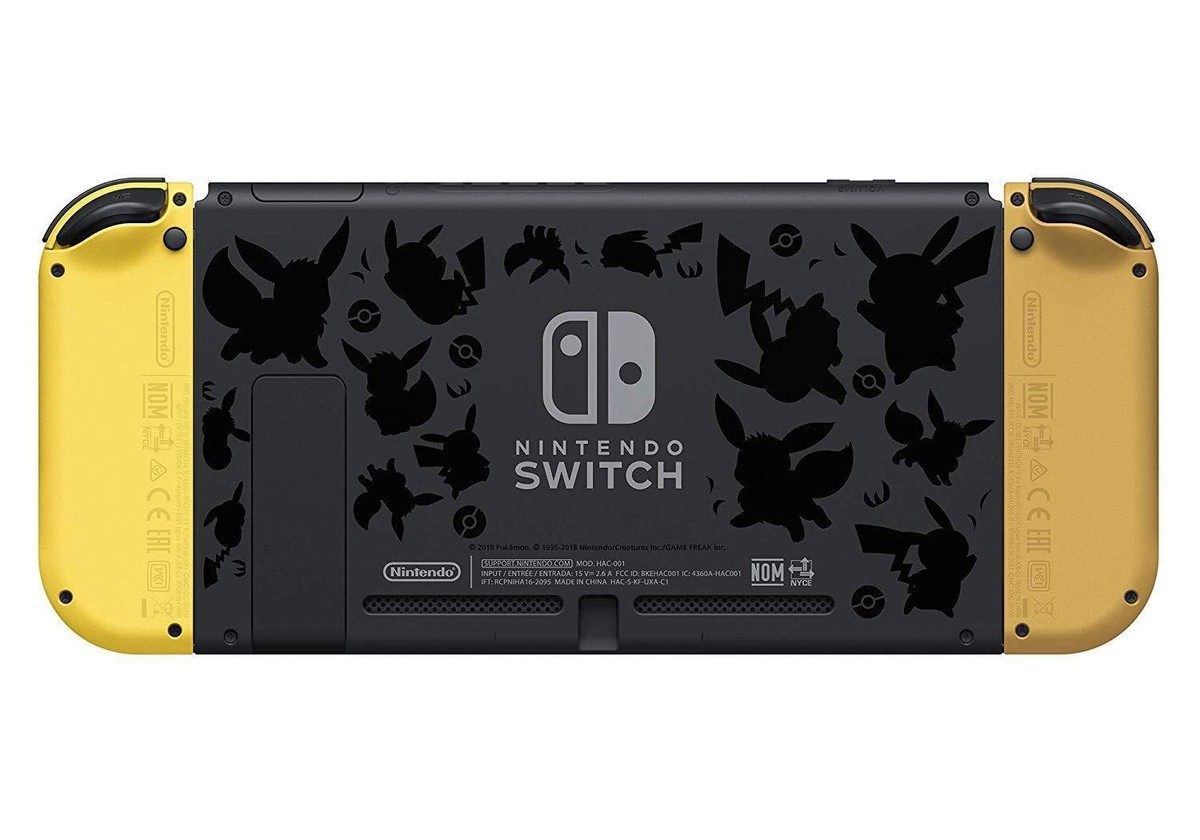 Nintendo Switch Console - Pokemon Let's Go, Pikachu! + Poke