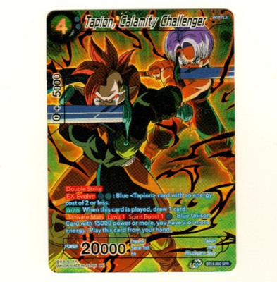 Tapion, Calamity Challenger BT14-050 SPR Foil Cross Spirits Dragon Ball Super