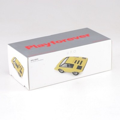 Playforever Mini Series PL UFO7P CANARINA Toy Art Car Yellow New