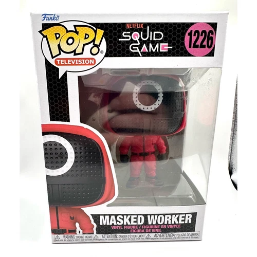 Funko Pop! Masked Worker 1226 Squid Game Netflix Show Vinyl Figure Toy Merch