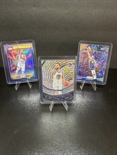 Stephen Curry 3 Card Lot Prizm Explosions Vortex San Francisco Holo Warriors 🔥