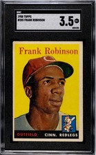 1958 Topps Frank Robinson SGC 3.5 #285 Reds