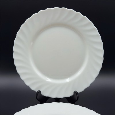 Arcopal Trianon Ivory Swirl Dinner Plate Classic Design (set of 2)