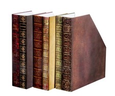 Magazine Holders - Set of 3, Decorative Organizer File Boxes