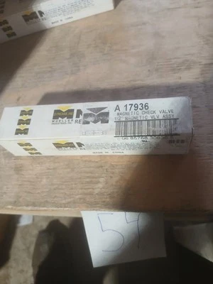 New OEM A17936 Mueller Industries 1/2 Magnetic Check Valve