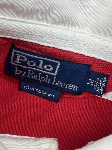 Vintage Polo Ralph Lauren Rugby Shirt Long Sleeve Striped Men Size M by Ralph Lauren, Size M, $70 - Photo 8