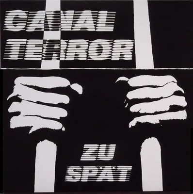 Canal Terror Zu Spät NEAR MINT Suppenkazpers Noize Imperium Vinyl LP