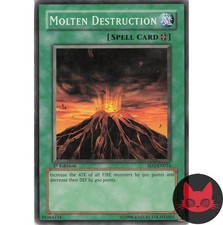 Yugioh Geschmolzene Zerstörung SD3-DE016 Common 1. Auflage LP