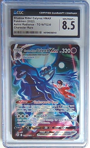 Shadow Rider Calyrex VMAX graded CGC 8.5 for sale on eBay
