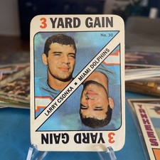 1971 Topps Game Cards - Larry Csonka #30