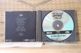 FANTASY ZONE Complete Set! Sega Saturn SS Japan Very Good+ Condition!