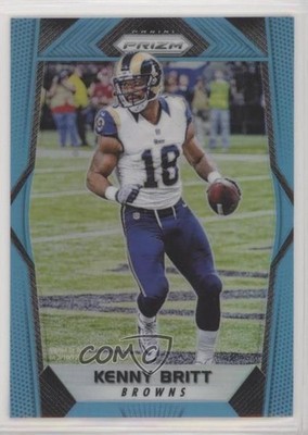 2017 Panini Prizm Light Blue Prizm 163/199 Kenny Britt #60 3tb